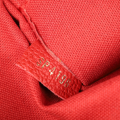 Empriente Vosges Leather Shoulder Bag Medium Red