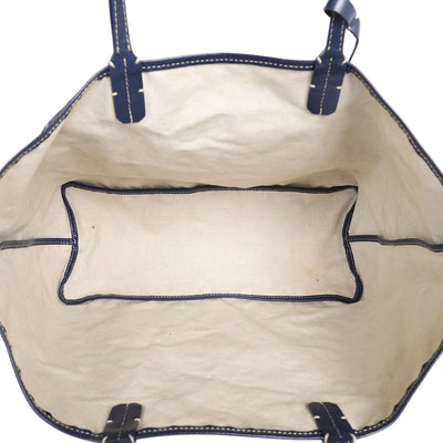 Goyardine St.Louis PM Shoulder Bag Tote Blue