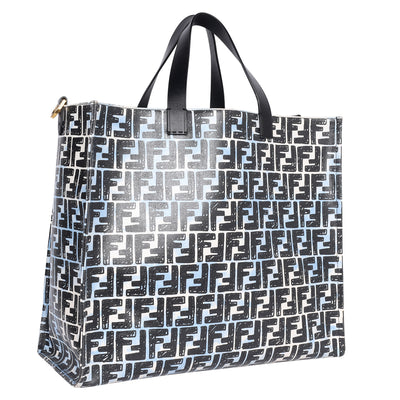 Joshua Vides Zucca Coated Canvas Cloudy Shopper Satchel