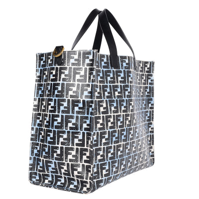 Joshua Vides Zucca Coated Canvas Cloudy Shopper Satchel