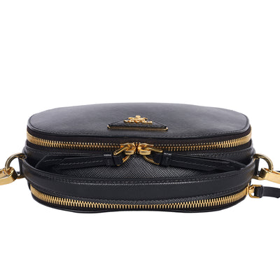 Saffiano Lux Odette Crossbody