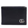 GG Marmont Black Leather Bi Fold Wallet (Authentic)