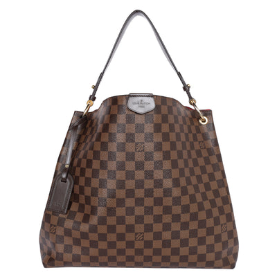Damier Ebene Graceful MM Shoulder Bag