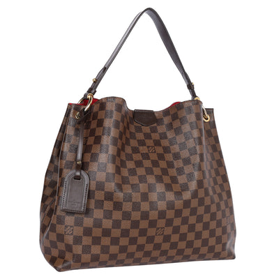 Damier Ebene Graceful MM Shoulder Bag