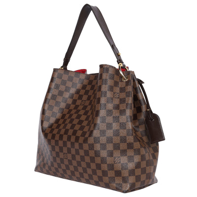 Damier Ebene Graceful MM Shoulder Bag