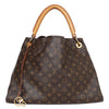 Artsy MM Monogram Leather Shoulder Bag