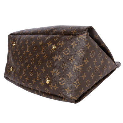 Artsy MM Monogram Leather Shoulder Bag