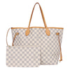 Damier Azur Canvas Neverfull MM Tote