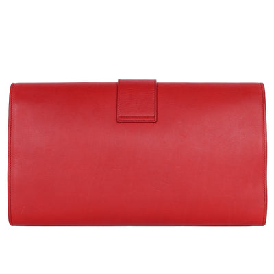 Lingne Y Clutch in Red