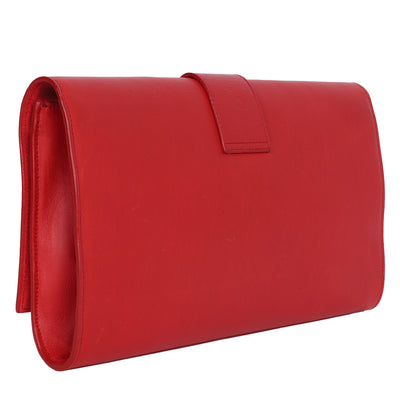 Lingne Y Clutch in Red