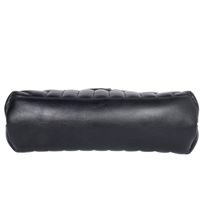 Calfskin Y Quilted Monogram Monochrome Medium Loulou