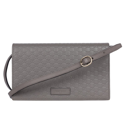 Microguccissima Crossbody Wallet