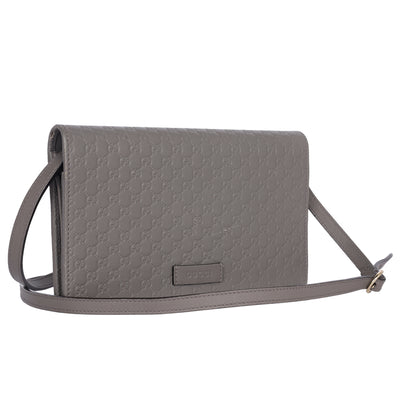 Microguccissima Crossbody Wallet