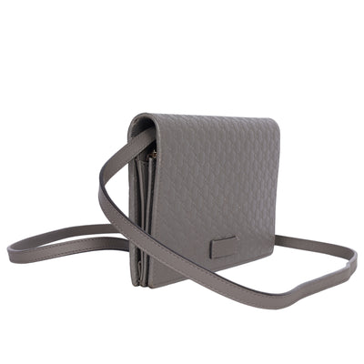 Microguccissima Crossbody Wallet