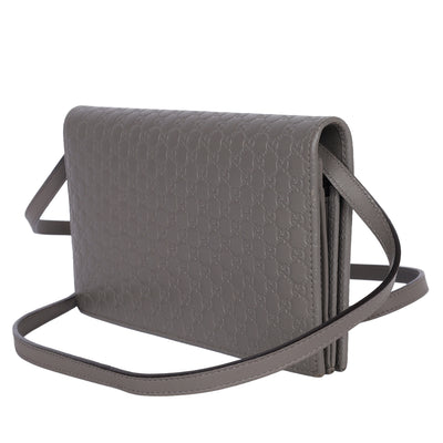 Microguccissima Crossbody Wallet