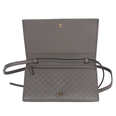 Microguccissima Crossbody Wallet