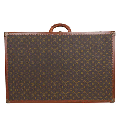 Monogram Alzer 80 Hard Case Trunk Weekend Travel Bag (Authentic Pre-Owned)