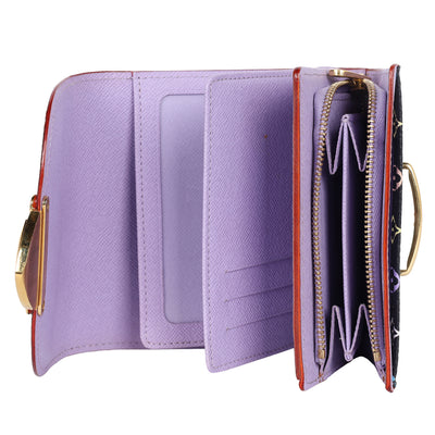 Monogram Multicolor Joey Wallet Black