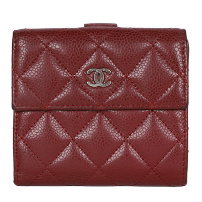 Caviar Flap Wallet