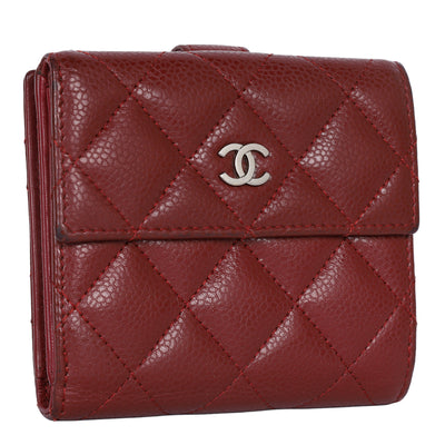 Caviar Flap Wallet