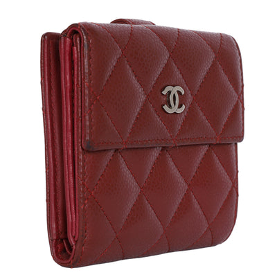 Caviar Flap Wallet