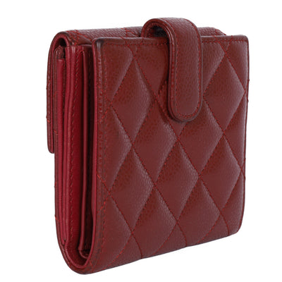 Caviar Flap Wallet