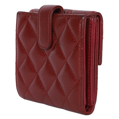 Caviar Flap Wallet