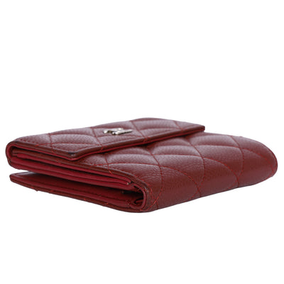 Caviar Flap Wallet