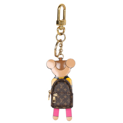 Porte Cles Christmas Teddy Bear Charm