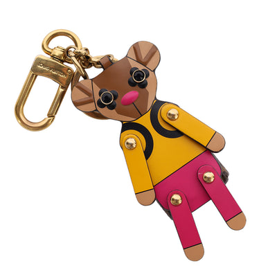 Porte Cles Christmas Teddy Bear Charm