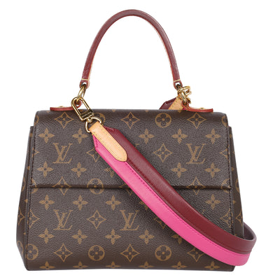 Monogram Cluny BB Bordeaux Fuchsia