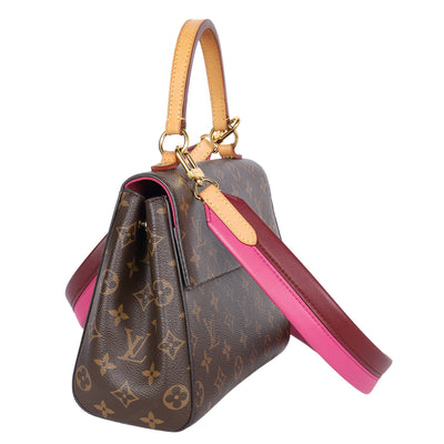 Monogram Cluny BB Bordeaux Fuchsia