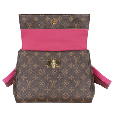 Monogram Cluny BB Bordeaux Fuchsia