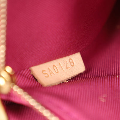 Monogram Cluny BB Bordeaux Fuchsia