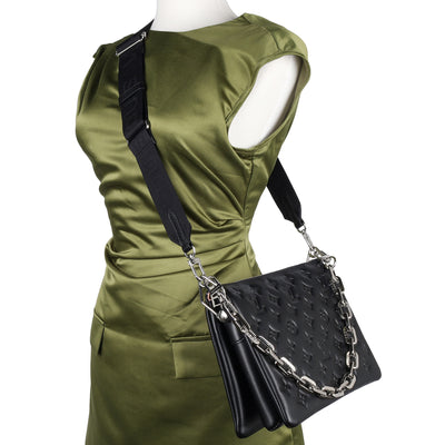 Coussin PM Lambskin Medium Black