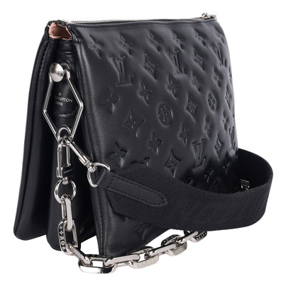 Coussin PM Lambskin Medium Black