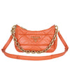 Nappa Triangle Quilted Patchwork Bag