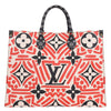 OnTheGo Tote Limited Edition Crafty Monogram Giant GM (Authentic Like New)