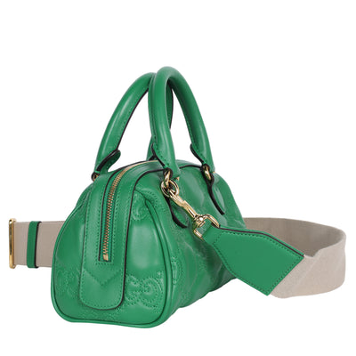 GG Marmont Chain Matelasse leather handbag Green