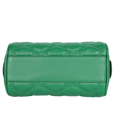 GG Marmont Chain Matelasse leather handbag Green