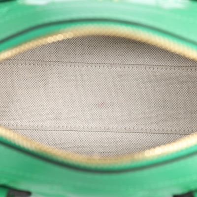 GG Marmont Chain Matelasse leather handbag Green