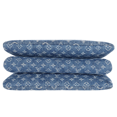 Monogram Denim Coussin PM Blue