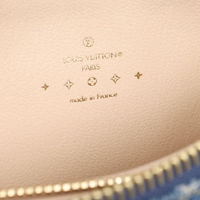 Monogram Denim Coussin PM Blue