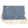Monogram Denim Coussin PM Blue