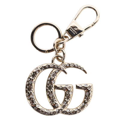 Crystal Double G keychain