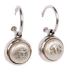 CC Pearl Drop Pierced Earrings (Authentic Pre-Owned)