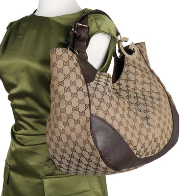Charlotte Canvas Hobo Bag