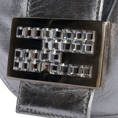 Metallic Mini Croissant Bag