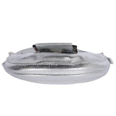 Metallic Mini Croissant Bag