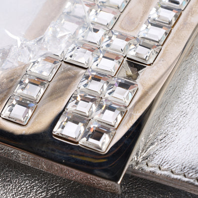 Metallic Mini Croissant Bag